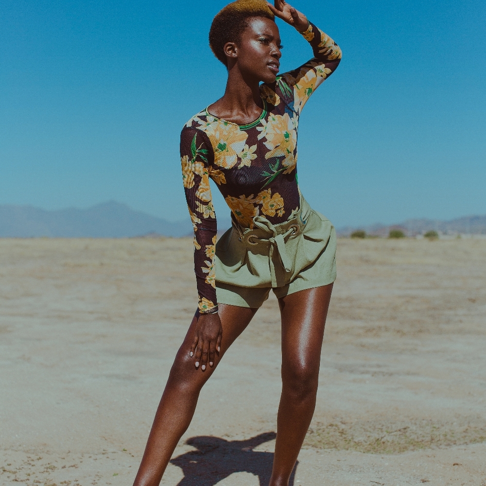 BRAND NEW! Pleated shorts